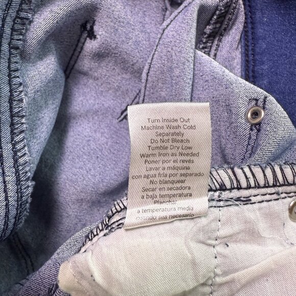 Venus Jeans Womens Size 12 Capri Stretch Dark Wash High Rise 30x31 E660 - Picture 6 of 15